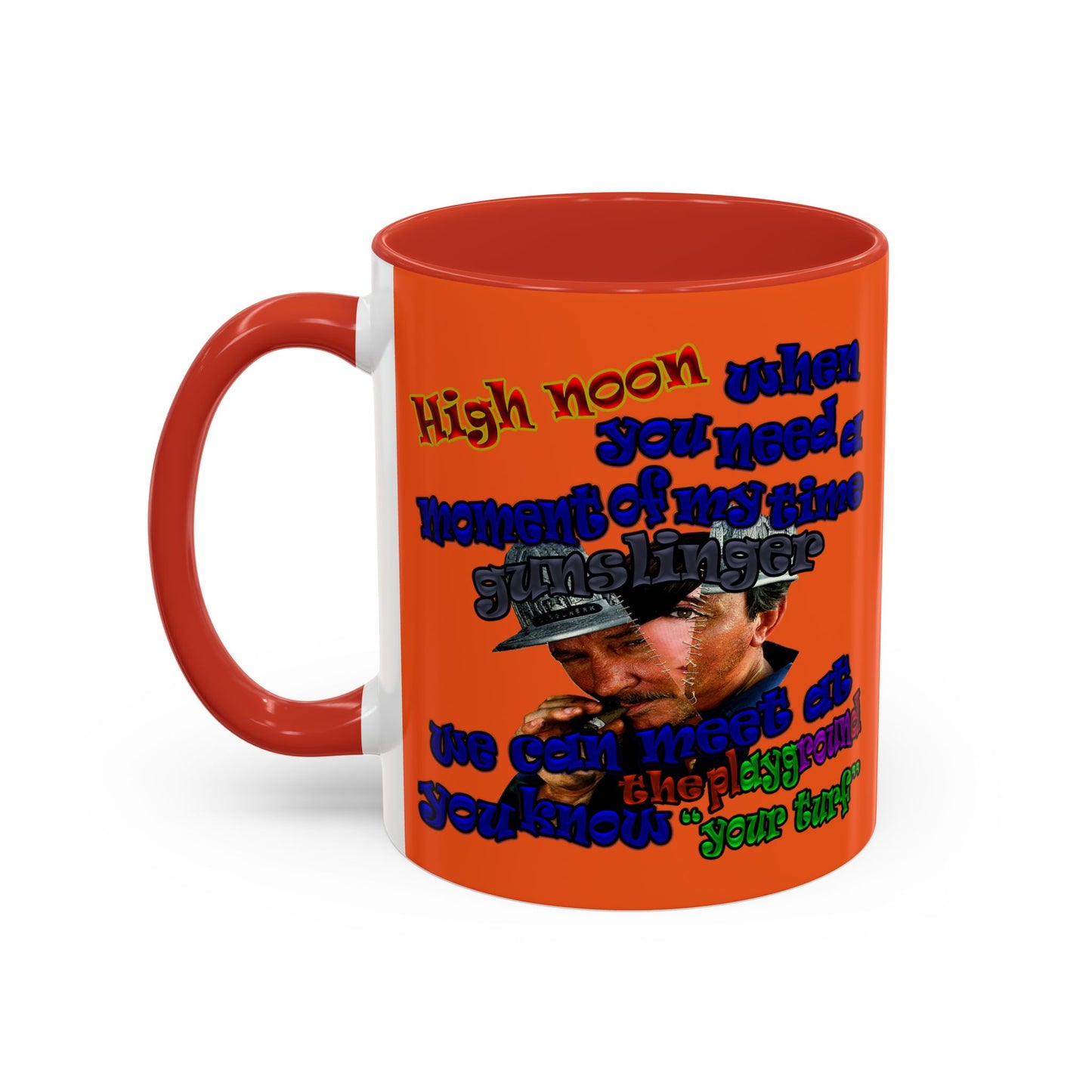 high noon - Accent Mug (orange)