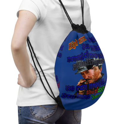 high noon - Drawstring Bag (dark blue)