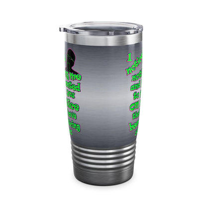 noticed you noticing - Ringneck Tumbler, 20oz (brushed nickel)