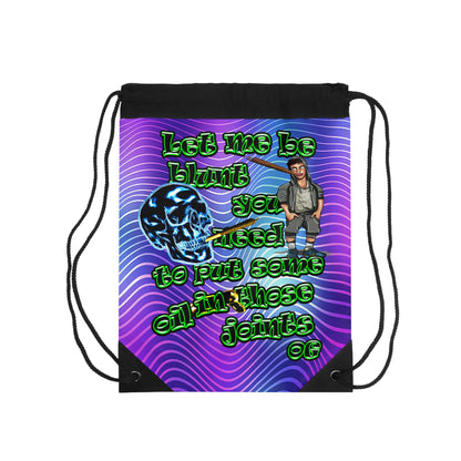og - Drawstring Bag (purple wave)