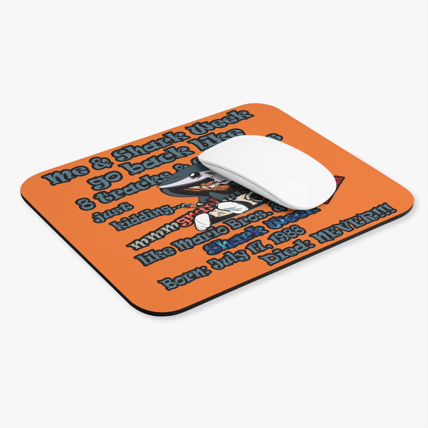 shark week - Mouse Pad (Rectangle) - (crusta)