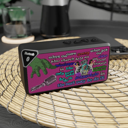 doggystyle - Jabba Bluetooth Speaker (pink)