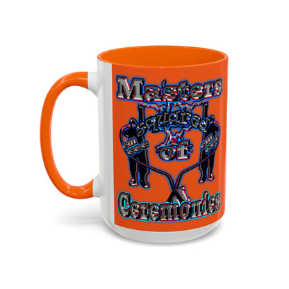 em cee squared - Accent Mug (orange)