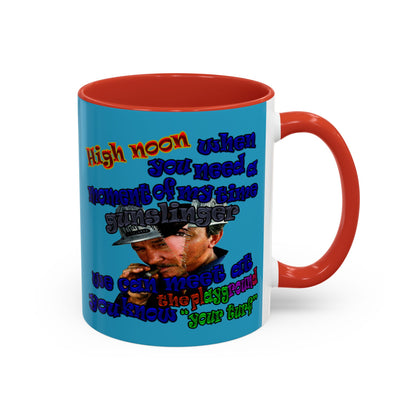 high noon - Accent Mug (turquoise)