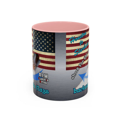 shoot for the stars - Accent Mug (brushed nickel)