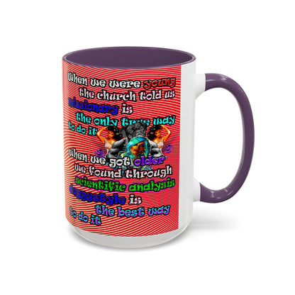 doggystyle - Accent Mug (yellow-orange wave)