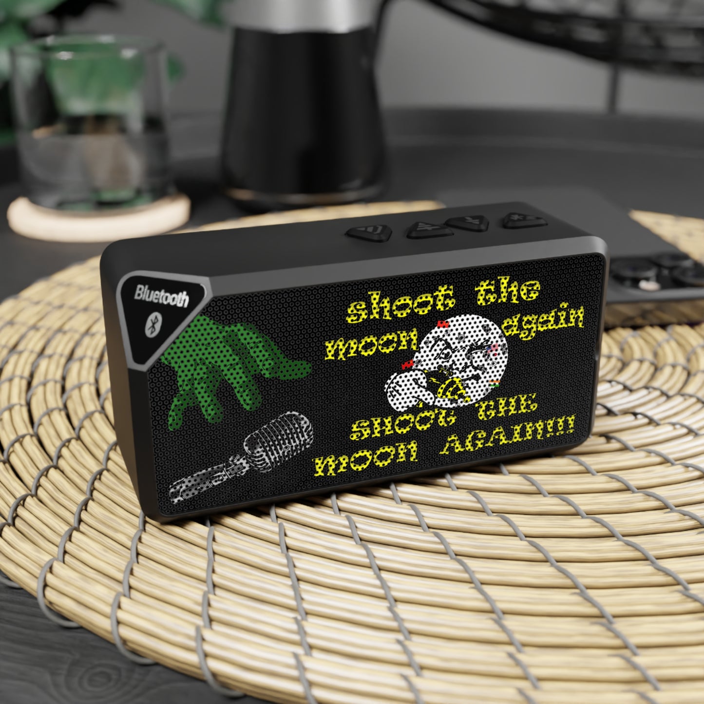 shoot the moon again - Jabba Bluetooth Speaker (black)