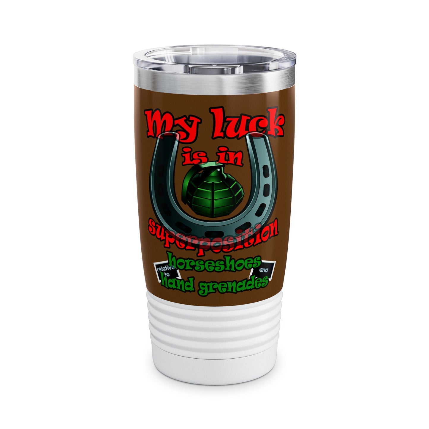 my luck - Ringneck Tumbler, 20oz (brown)