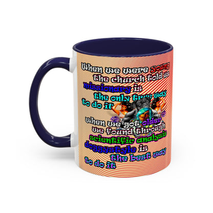 doggystyle - Accent Mug (yellow-orange wave)
