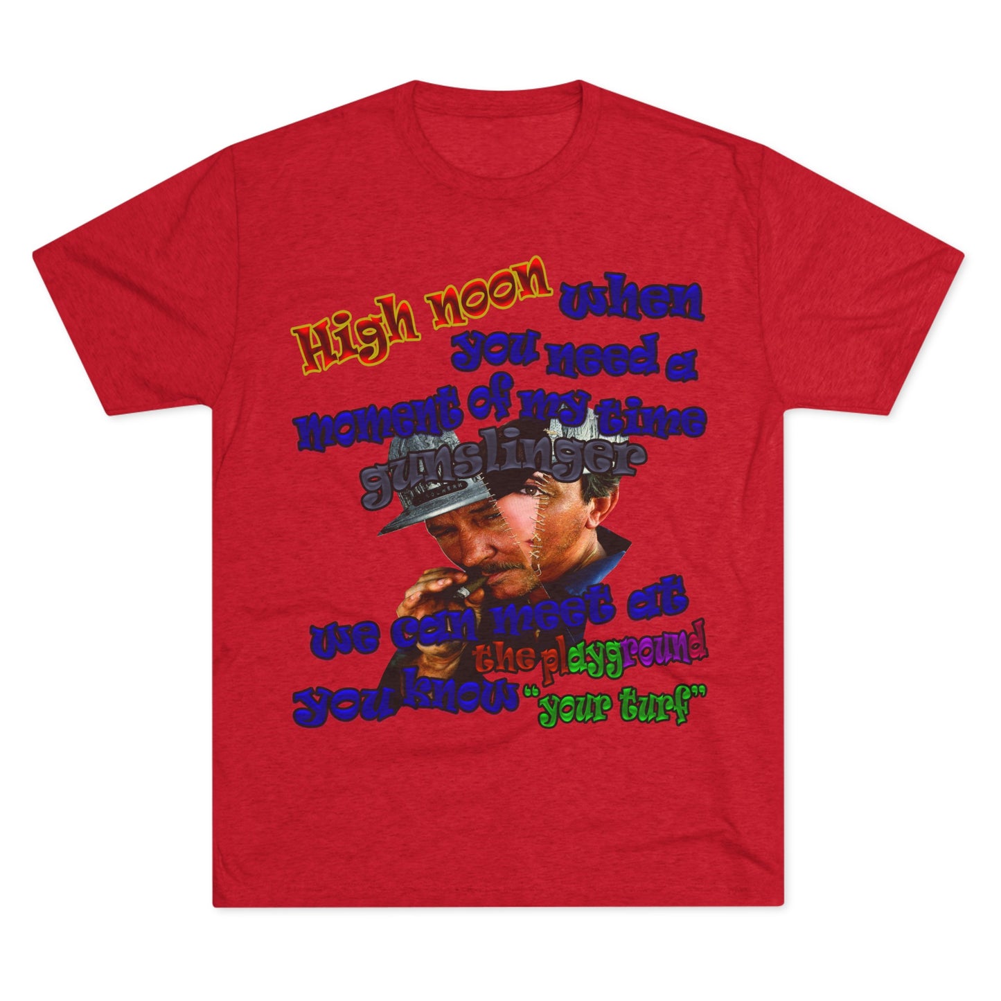 high noon - Unisex Tri-Blend Crew Tee