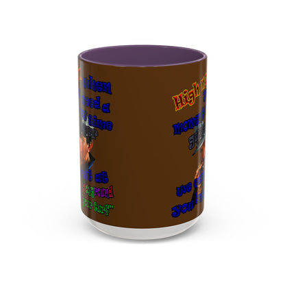 high noon - Accent Mug (brown)
