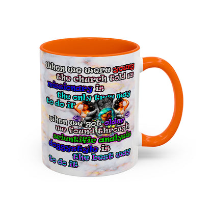 doggystyle - Accent Mug (white marble)