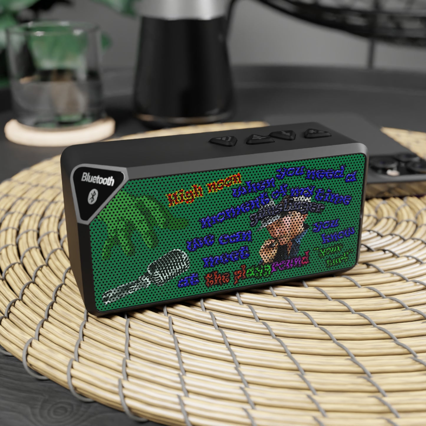 high noon - Jabba Bluetooth Speaker (dark green)