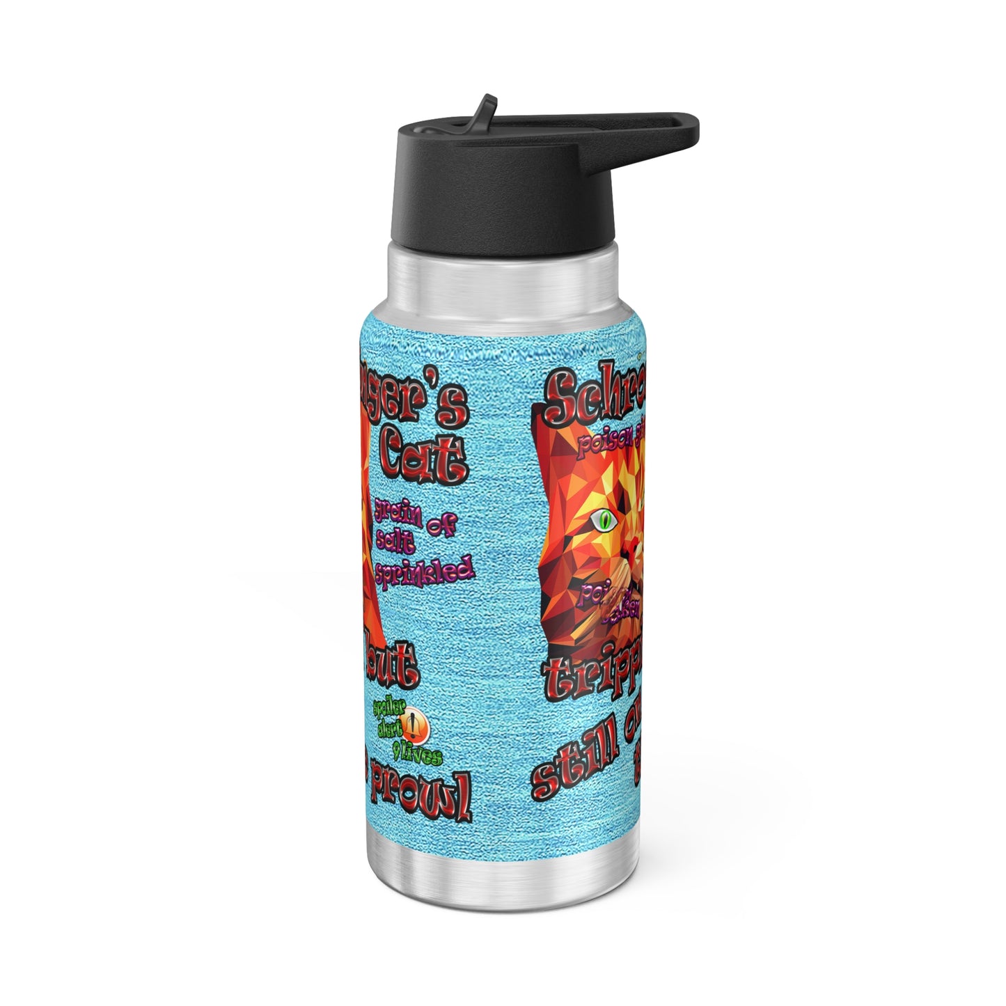 schrodinger's cat - Gator Tumbler, 32oz  (faded blue)