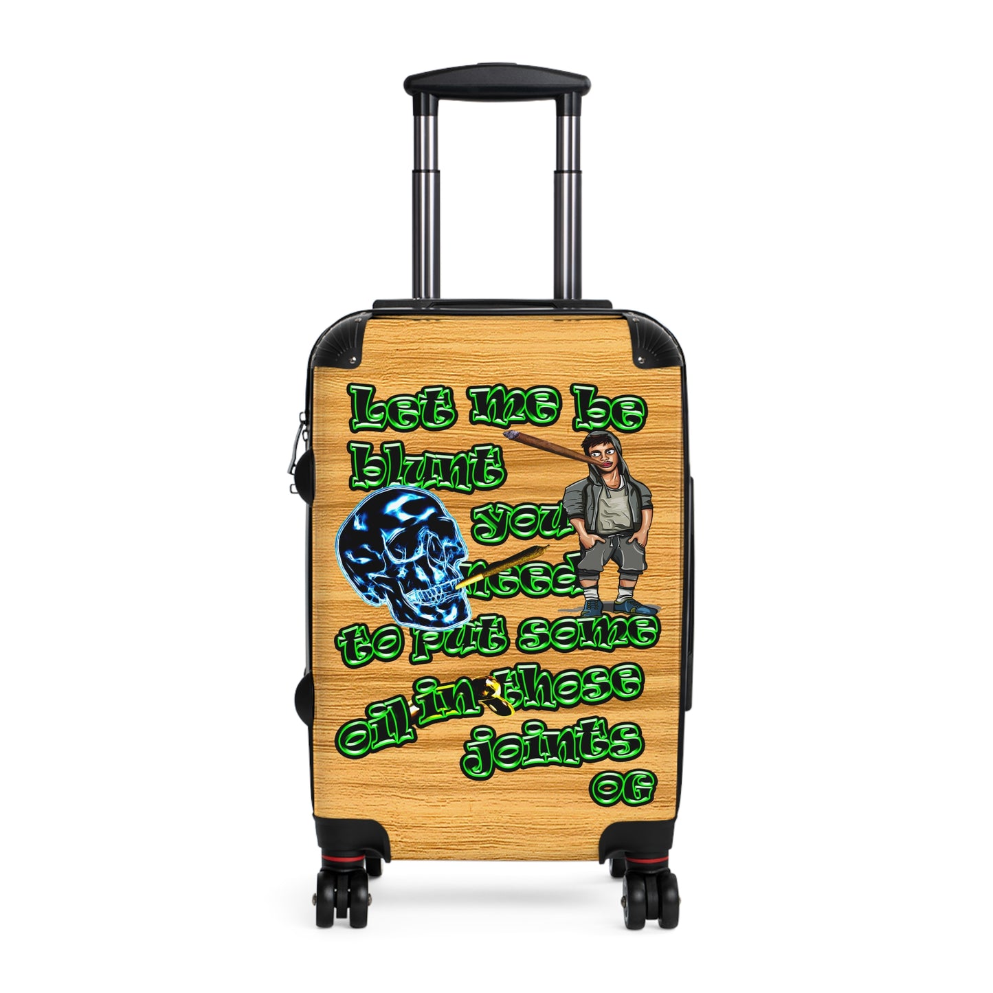 og - Suitcase (butterscotch wood finish)