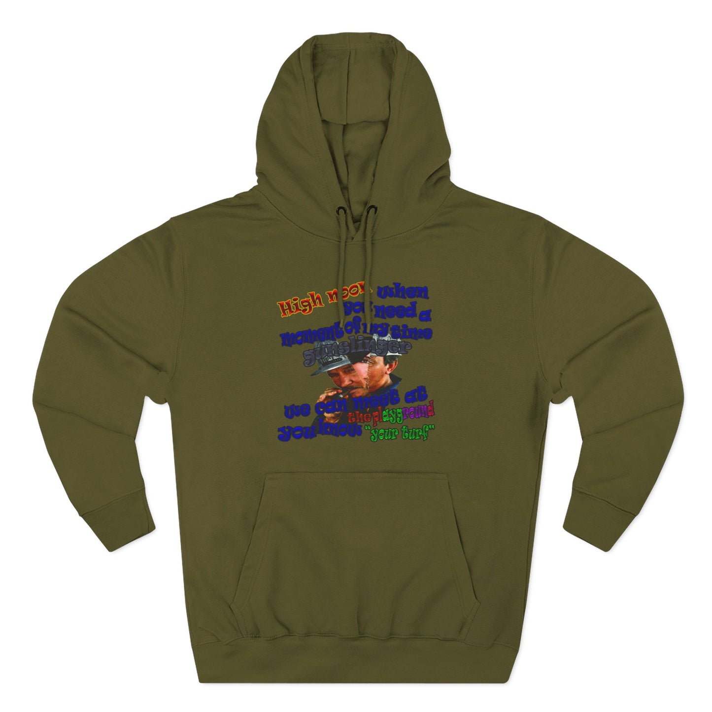 high noon - Three-Panel Fleece Hoodie