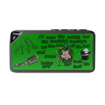 turtle race - Jabba Bluetooth Speaker (logo green)
