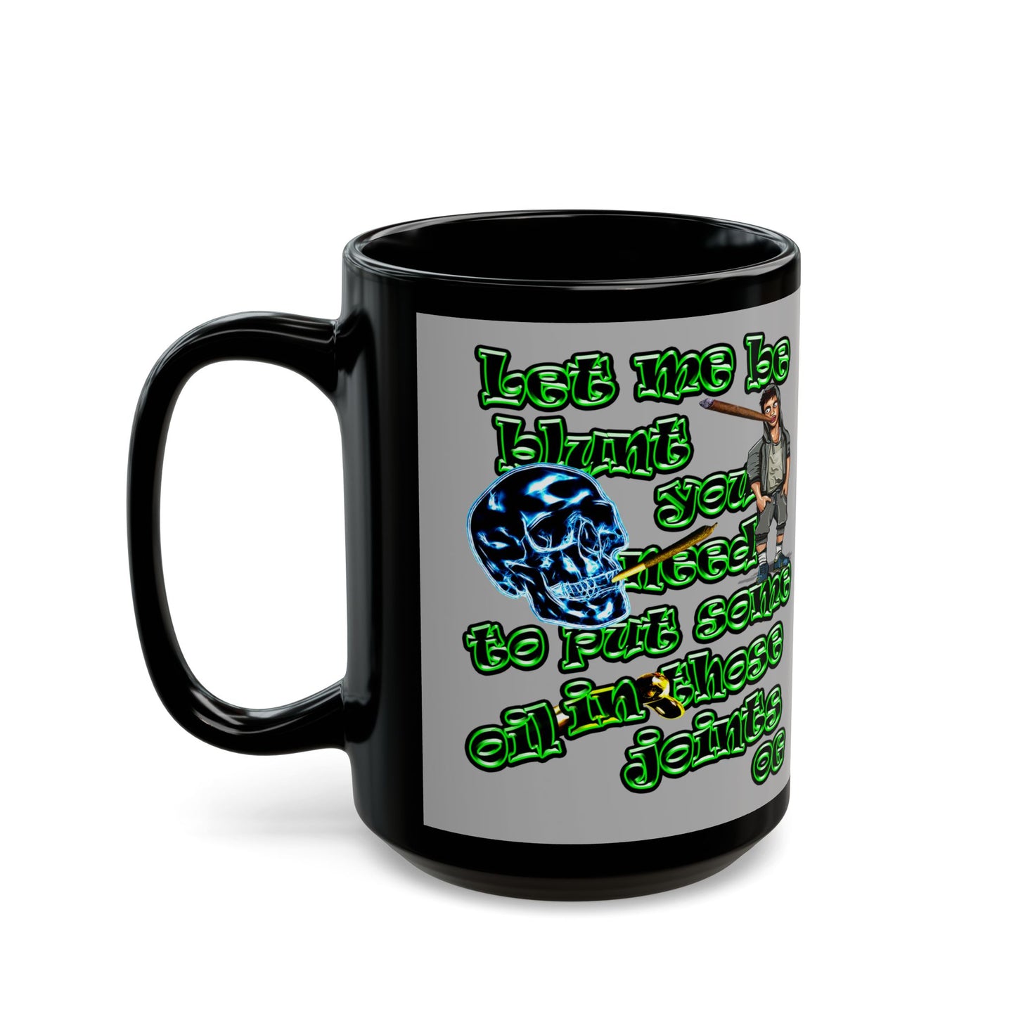 og - Black Mug (light grey)