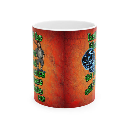 og - White Mug (burnt orange)