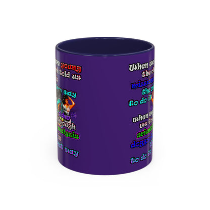 doggystyle - Accent Mug (purple)