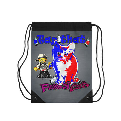 tag that - Drawstring Bag (grey-light grey)