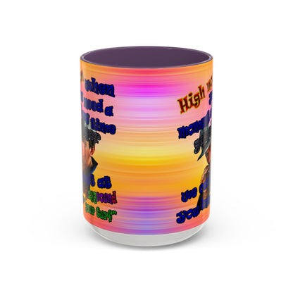 high noon - Accent Mug (color blur)