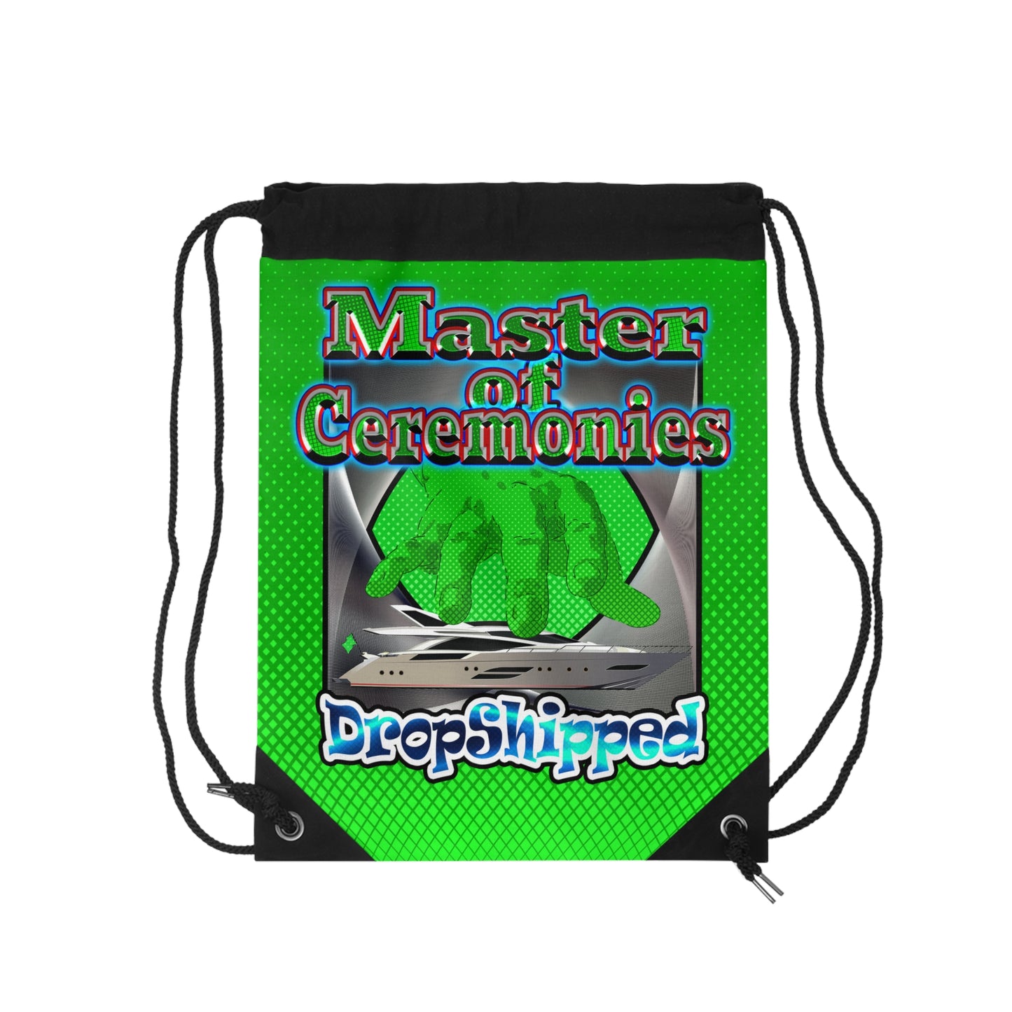 logo - Drawstring Bag (logo green)
