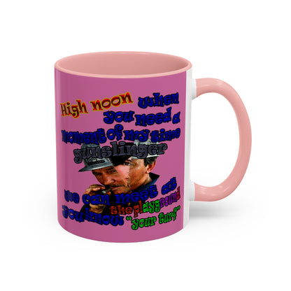 high noon - Accent Mug (light pink)