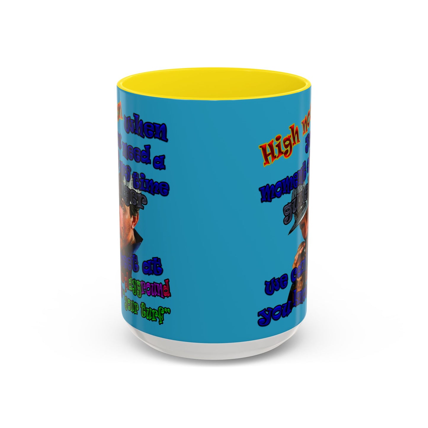 high noon - Accent Mug (turquoise)