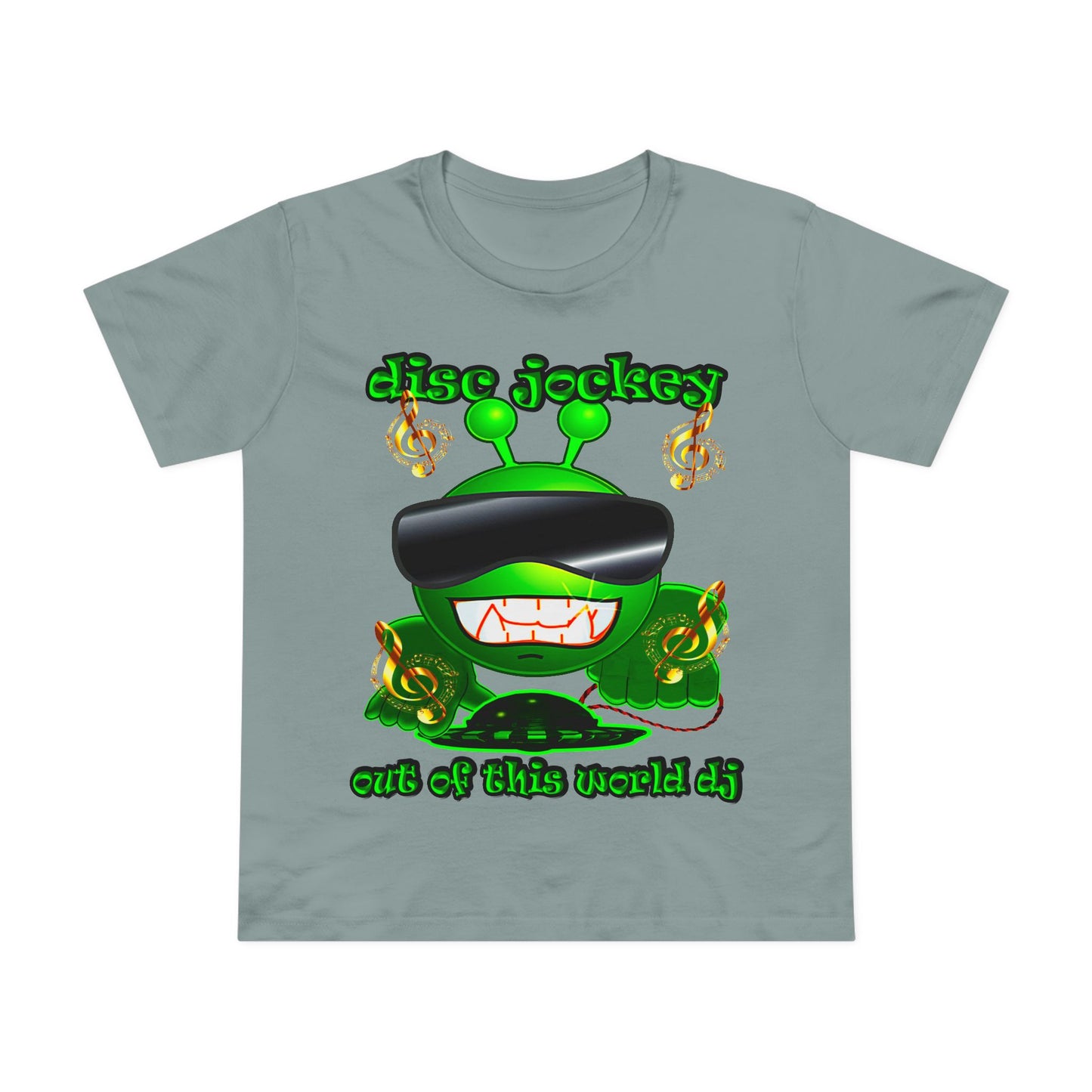 disc jockey - Women’s Maple Tee