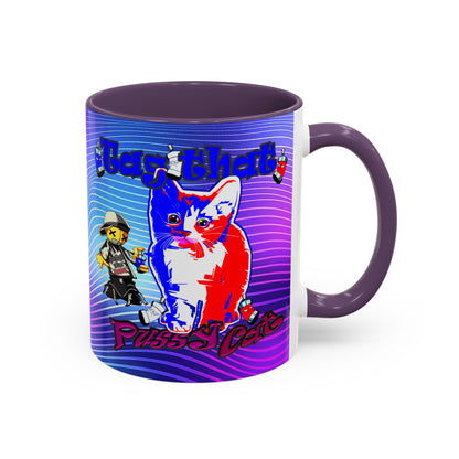 tag that - Accent Mug (purple wave)