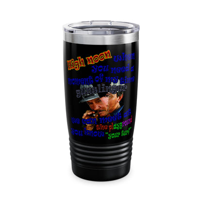 high noon - Ringneck Tumbler, 20oz (black)
