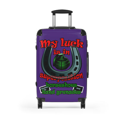my luck - Suitcase (purple)