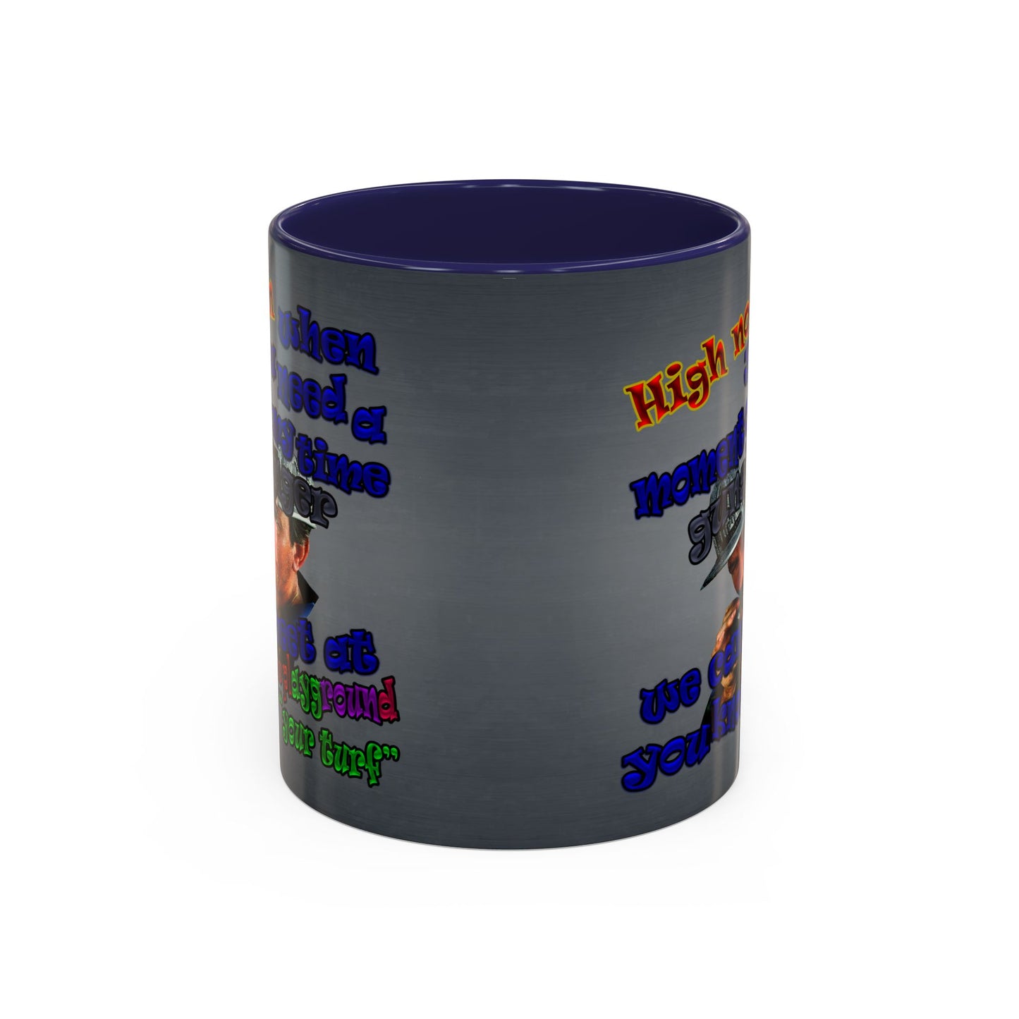 high noon - Accent Mug (grey-light grey)