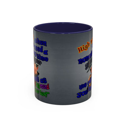 high noon - Accent Mug (grey-light grey)