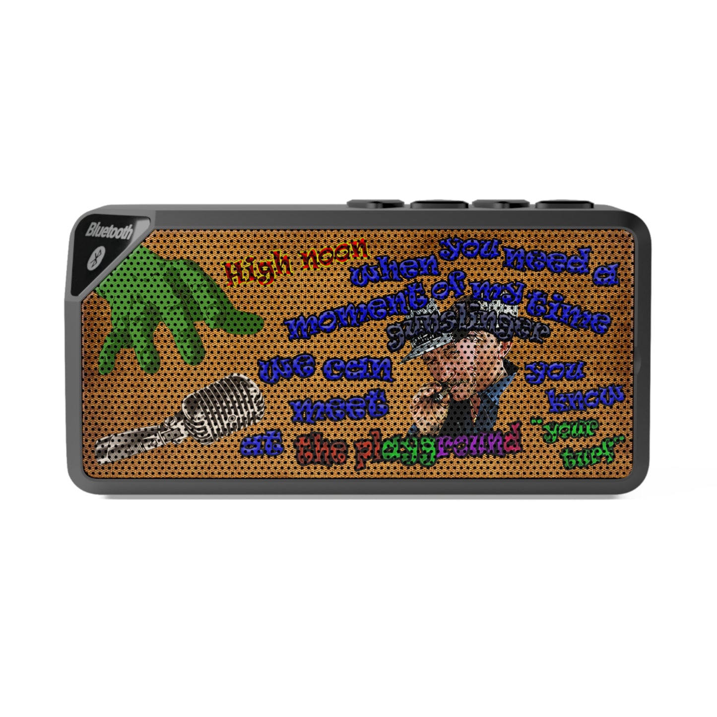 high noon - Jabba Bluetooth Speaker (brown papyrus)