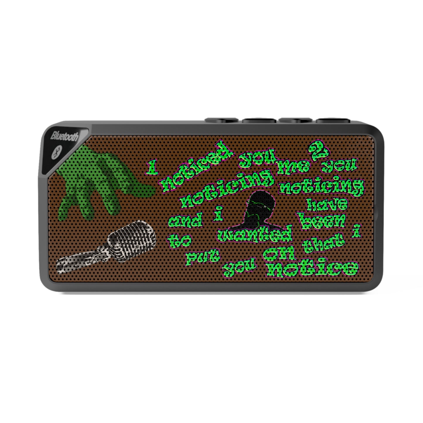 noticed you noticing - Jabba Bluetooth Speaker (brown)