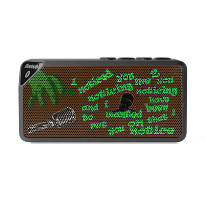 noticed you noticing - Jabba Bluetooth Speaker (brown)