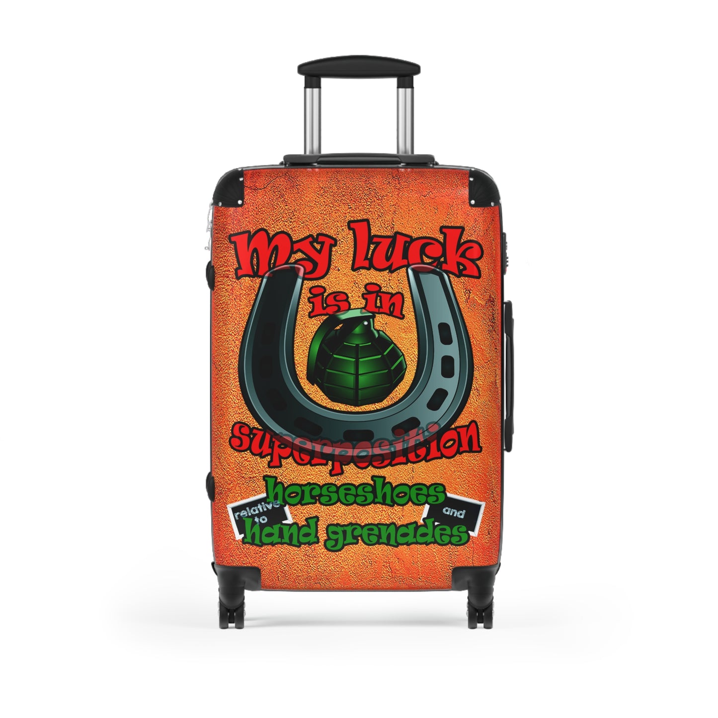 my luck - Suitcase (burnt orange)