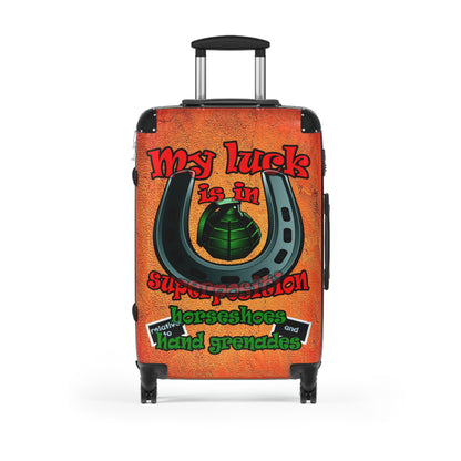 my luck - Suitcase (burnt orange)