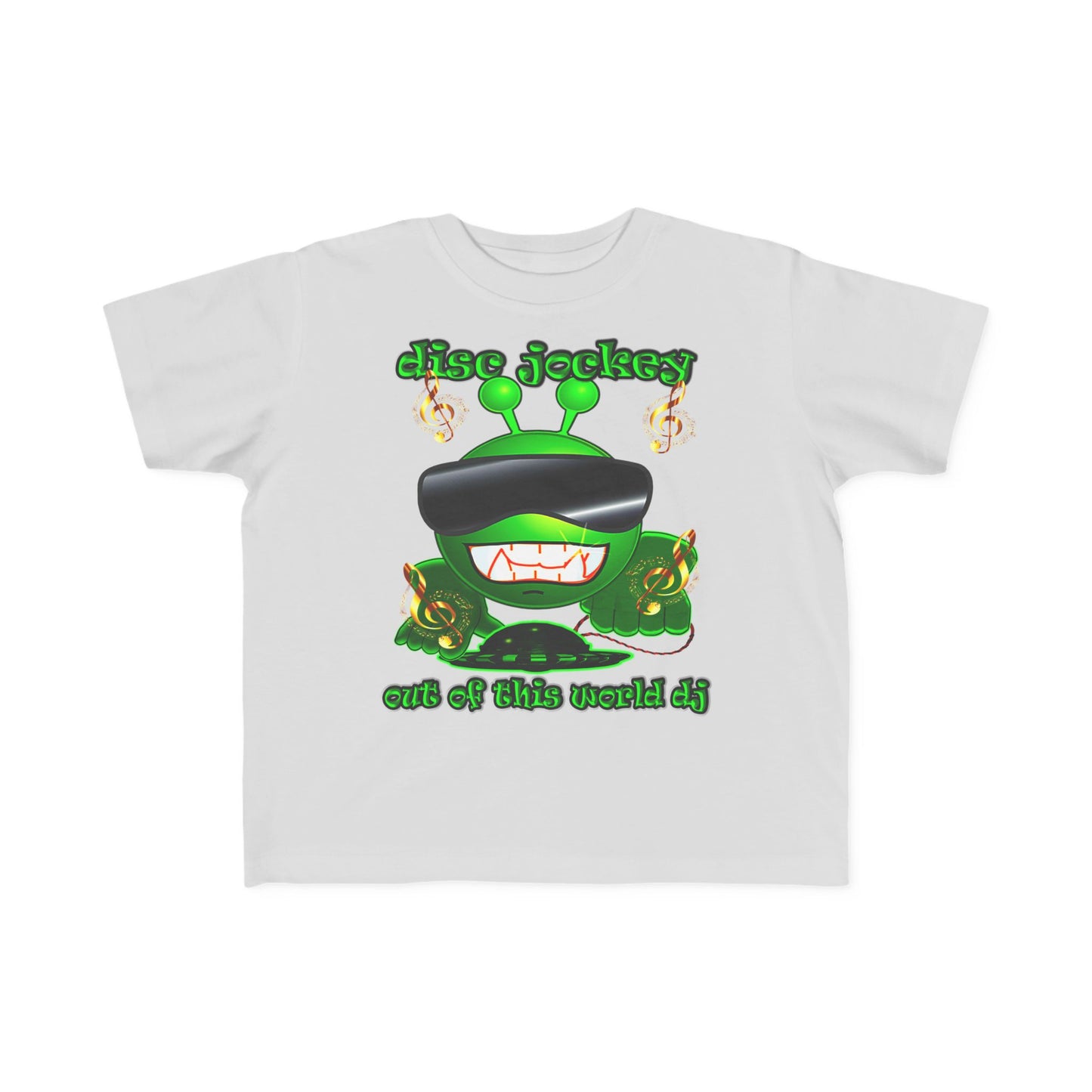 disc jockey - Toddler's Fine Jersey Tee