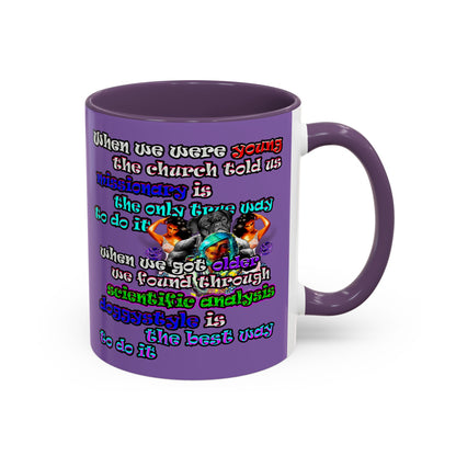 doggystyle - Accent Mug (light purple)