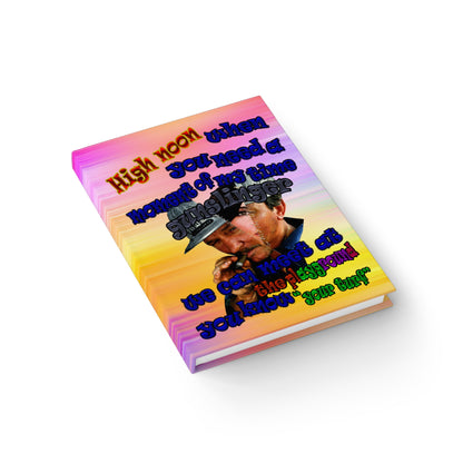 high noon - journal-blank (color blur)