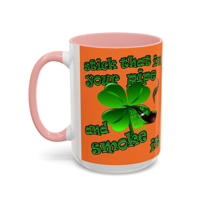 celtics logo - Accent Mug (crusta)