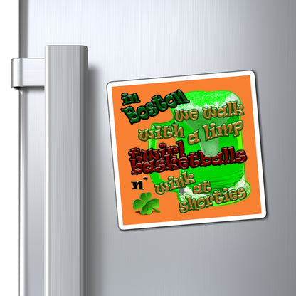 celtics logo - Magnets - (crusta)