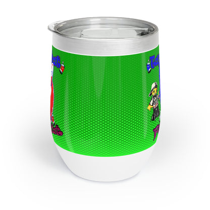 tag that - Chill Wine Tumbler (logo green)