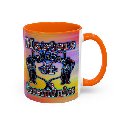 em cee squared - Accent Mug (color blur)