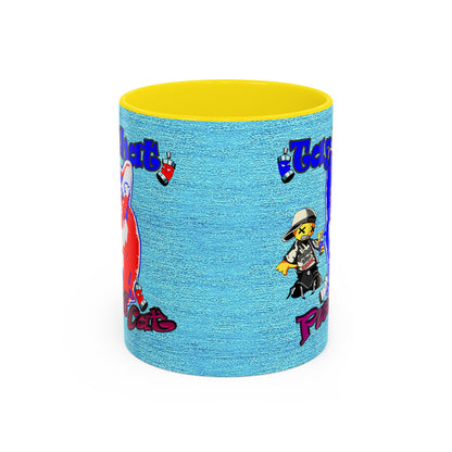 tag that - Accent Mug (faded blue)