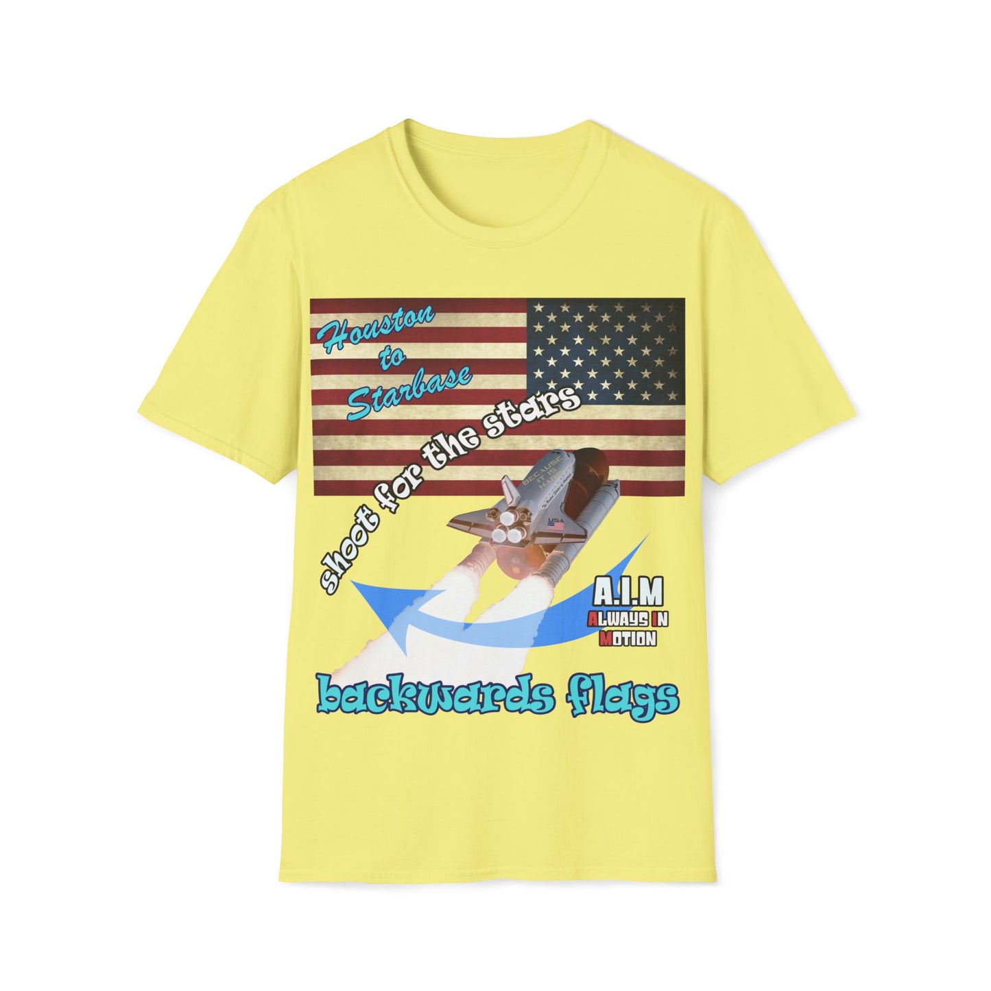 shoot for the stars - Unisex Softstyle T-Shirt