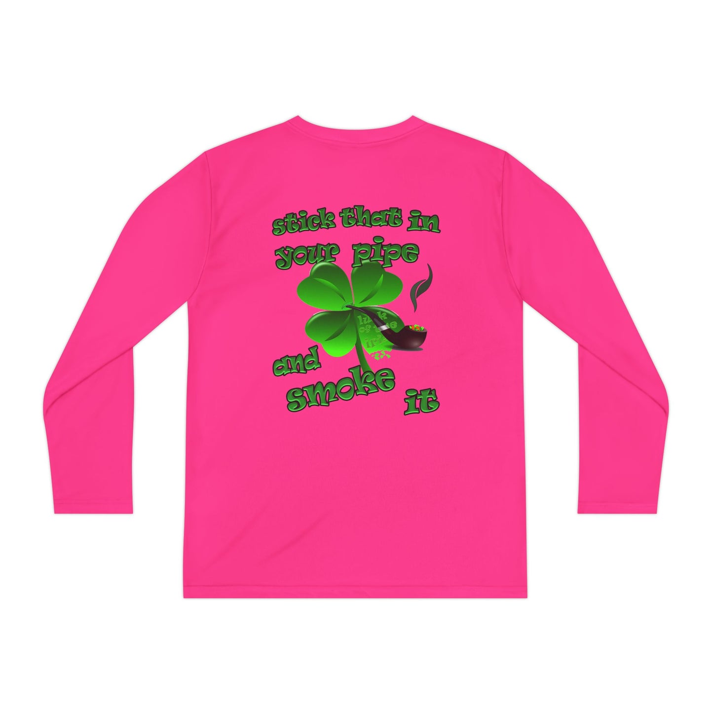 celtics logo - Youth Long Sleeve Competitor Tee
